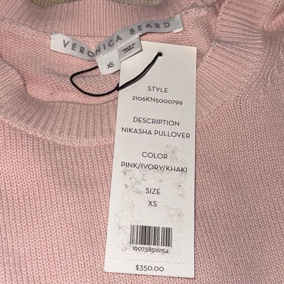 NWT Veronica Beard Nikasha Tie-Dye Cotton
Pullover Sweater XS Neapolitan Revolve - Picture 12 of 14